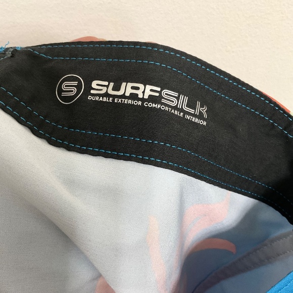 Quicksilver Men's Boardshorts Surfsilk Swimming Trunk Shorts Size 38 - Picture 9 of 10